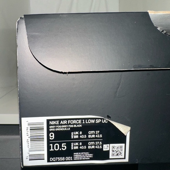 Nike Jun Takahashi Undercover Gore-Tex Air Force 1 9 mens